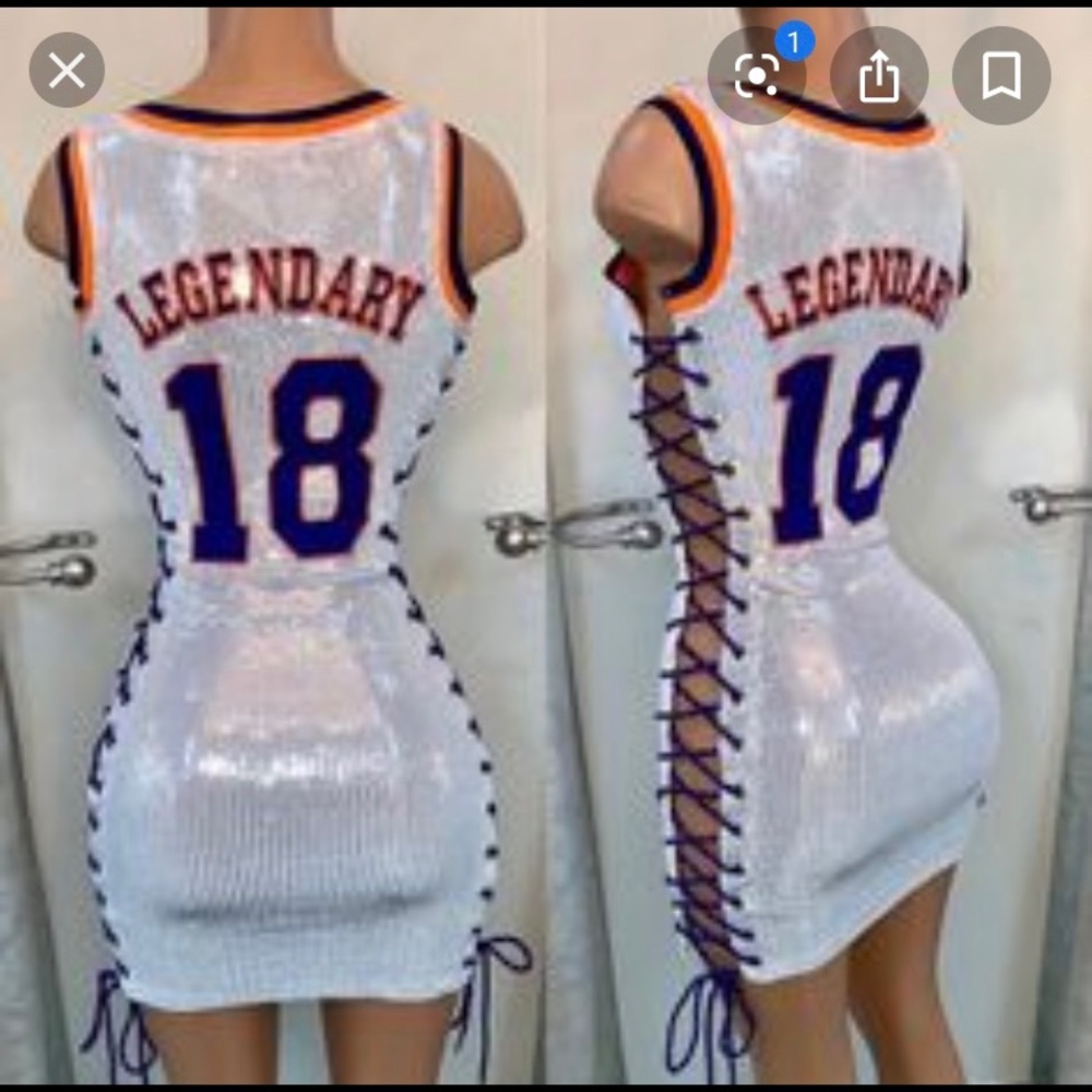 Shane Justin Legendary Jersey Dress